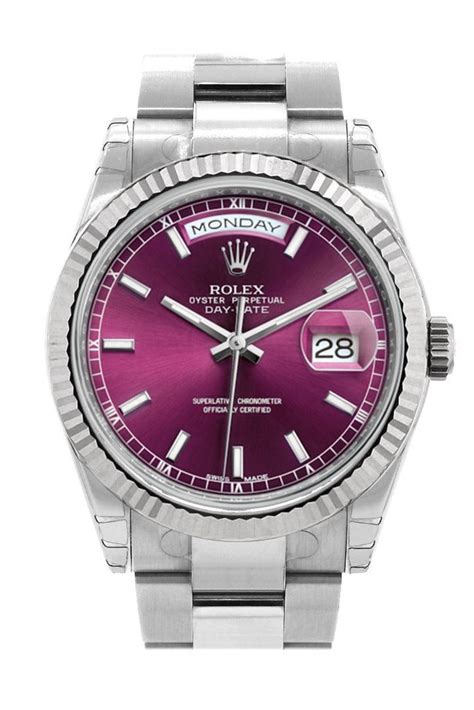 rolex day-date cherry dial price|Rolex Day-Date 36 118239.